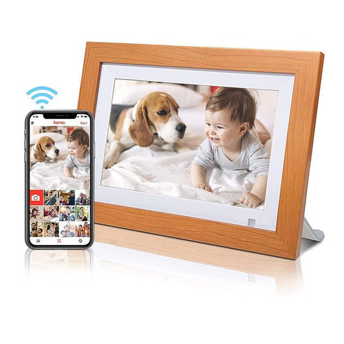 10.1" WiFi Digital Picture Frame - IPS Touch Screen with 16GB Storage - Bella's Home