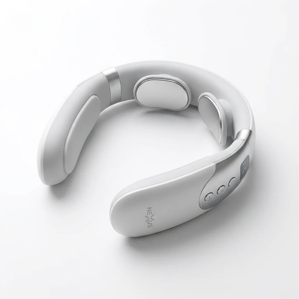 Smart Neck Massager - Portable Electric Pulse with Heat - Bella's Home
